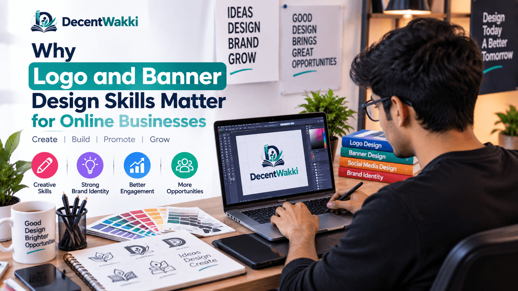 Why Logo and Banner Design Skills Matter for Online Businesses